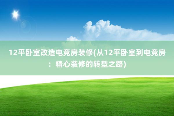 12平卧室改造电竞房装修(从12平卧室到电竞房：精心装修的转型之路)