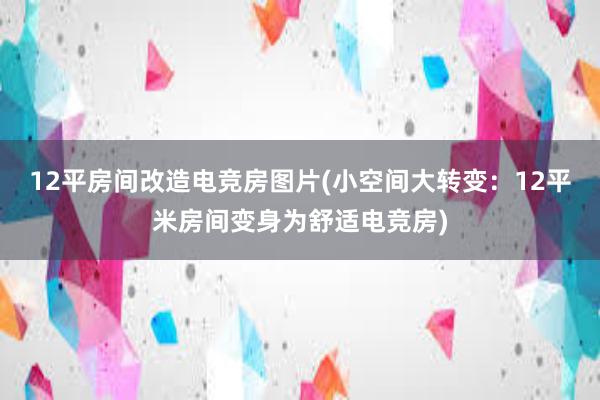 12平房间改造电竞房图片(小空间大转变：12平米房间变身为舒适电竞房)