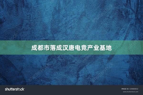 成都市落成汉唐电竞产业基地