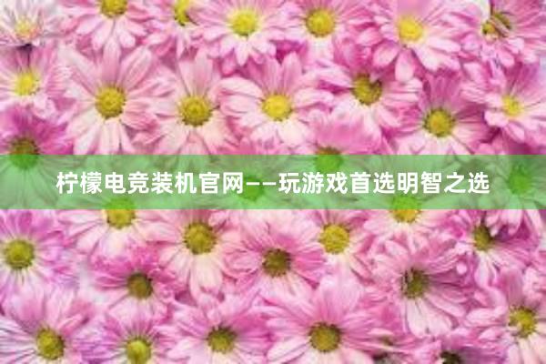 柠檬电竞装机官网——玩游戏首选明智之选